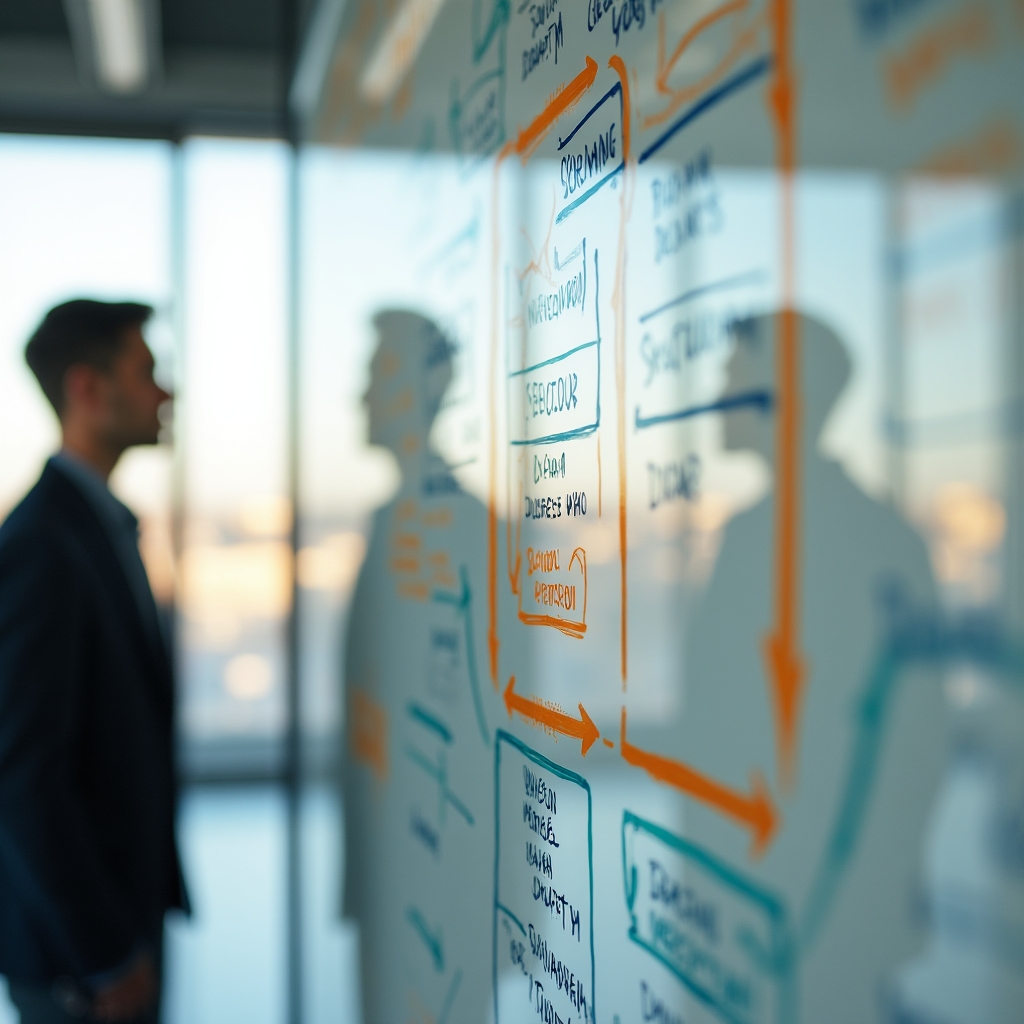 Схема методологии обучения на доске